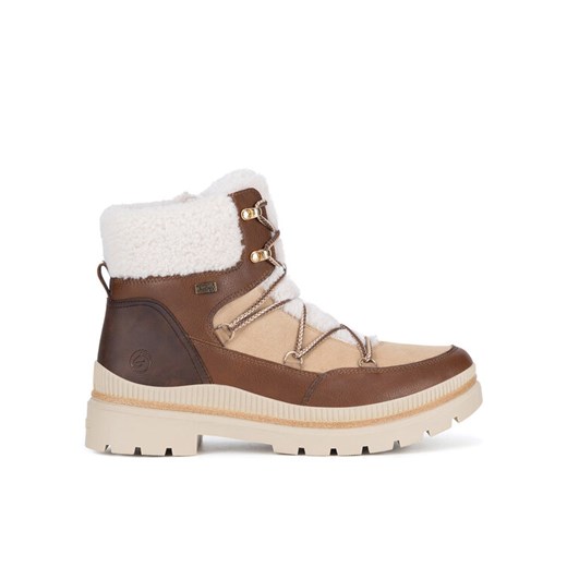 Trzewiki Remonte D0C80-22 Brązowy ze sklepu eobuwie.pl w kategorii Botki - zdjęcie 186520187