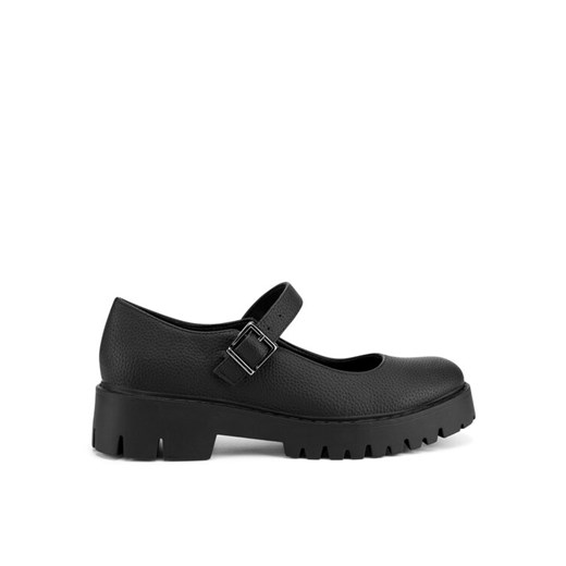 Półbuty DeeZee 8-829-1 Czarny ze sklepu eobuwie.pl w kategorii Półbuty damskie - zdjęcie 186520227