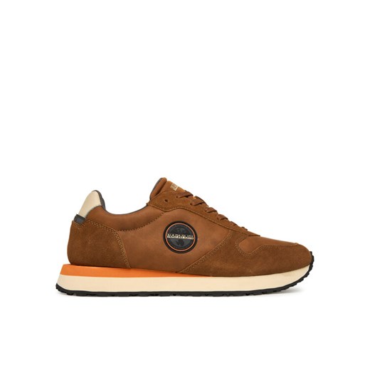 Sneakersy Napapijri Uomo  NP0A88X3 Brązowy ze sklepu eobuwie.pl w kategorii Buty sportowe męskie - zdjęcie 186520276