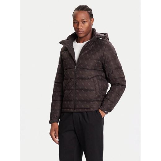 Guess Kurtka zimowa M5BL0B W2322 Brązowy Relaxed Fit ze sklepu MODIVO w kategorii Kurtki męskie - zdjęcie 186521416