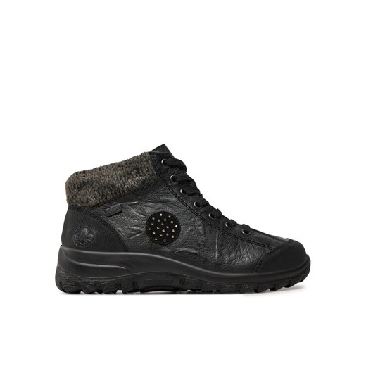 Rieker Trzewiki L7110-01 Czarny ze sklepu MODIVO w kategorii Botki - zdjęcie 186521495