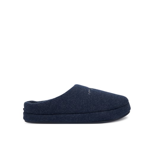 Tommy Hilfiger Kapcie Felt House FM0FM05614 Granatowy ze sklepu MODIVO w kategorii Kapcie męskie - zdjęcie 186521519