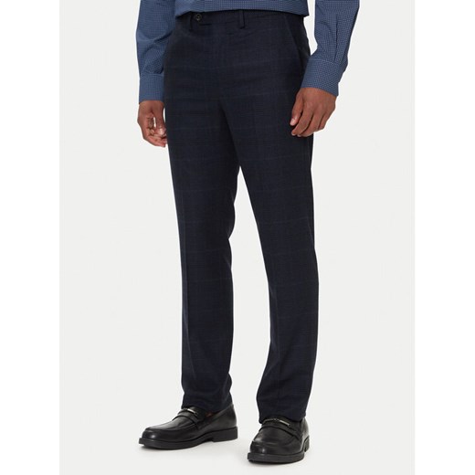 Tommy Hilfiger Chinosy Denton MW0MW40782 Granatowy Slim Fit ze sklepu MODIVO w kategorii Spodnie męskie - zdjęcie 186521648