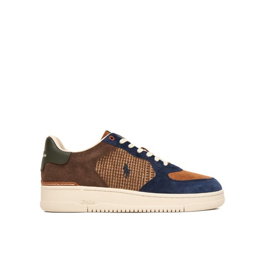 Polo Ralph Lauren Sneakersy Masters Court 809973703001 Brązowy ze sklepu MODIVO w kategorii Buty sportowe męskie - zdjęcie 186521665