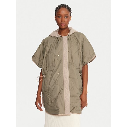 Weekend Max Mara Płaszcz przejściowy Riva 2525296011 Beżowy Relaxed Fit ze sklepu MODIVO w kategorii Płaszcze damskie - zdjęcie 186521675