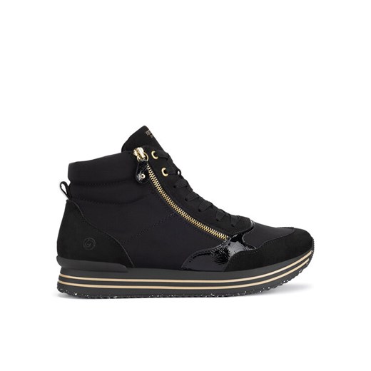 Remonte Trzewiki D1370-01 Czarny ze sklepu MODIVO w kategorii Botki - zdjęcie 186521775