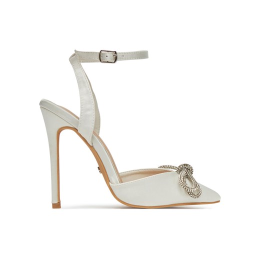 DeeZee Szpilki F92831-8 Biały ze sklepu MODIVO w kategorii Sandały damskie - zdjęcie 186521797
