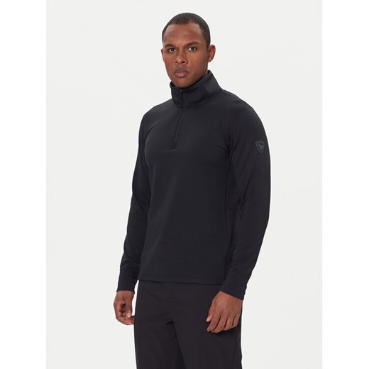 Rossignol Bluza techniczna RLOML15 Czarny Regular Fit ze sklepu MODIVO w kategorii Bluzy męskie - zdjęcie 186521835