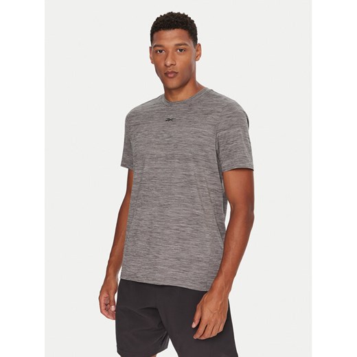 Reebok T-Shirt RK25178CCM Szary Standard Fit ze sklepu MODIVO w kategorii T-shirty męskie - zdjęcie 186521837