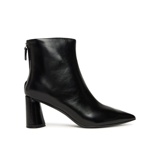 Botki BOSS Gracey 50552784 Czarny ze sklepu eobuwie.pl w kategorii Botki - zdjęcie 186524835