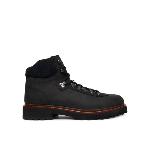 Polo Ralph Lauren Trapery Alpn Bt Lite 812974116001 Czarny ze sklepu MODIVO w kategorii Buty zimowe męskie - zdjęcie 186525447