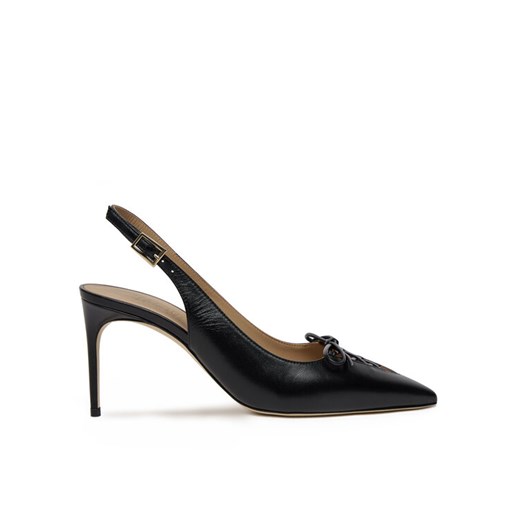 MALONE SOULIERS Szpilki Trudie 70-2 Czarny ze sklepu MODIVO w kategorii Sandały damskie - zdjęcie 186525469