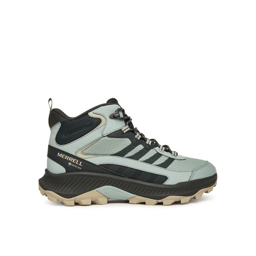 Merrell Trekkingi Speed Strike 2 Mid GORE-TEX J038383 Szary ze sklepu MODIVO w kategorii Buty trekkingowe męskie - zdjęcie 186525525