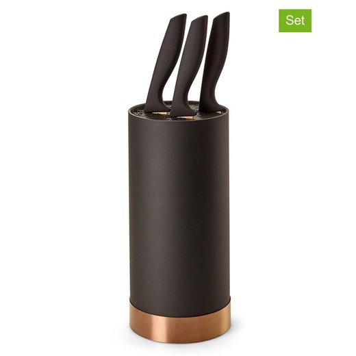 Echtwerk 4-częściowy zestaw w kolorze miedziano-czarnym ze sklepu Limango Polska w kategorii Noże kuchenne - zdjęcie 186526686