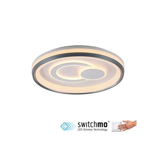 Just Light Lampa sufitowa LED w kolorze białym - Ø 70 cm ze sklepu Limango Polska w kategorii Oświetlenie - zdjęcie 186526945