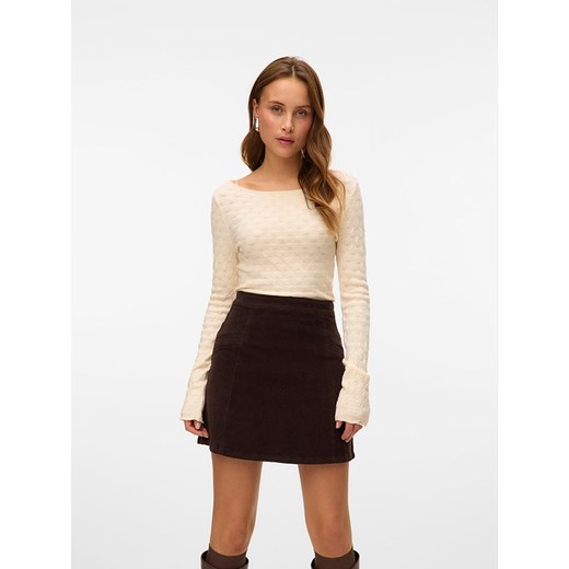 ONLY Sweter w kolorze beżowym ze sklepu Limango Polska w kategorii Swetry damskie - zdjęcie 186527045