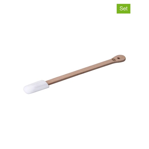 Dr. Oetker Łopatki (2 szt.) &quot;Fair&quot; w kolorze jasnobrązowo-białym - wys. 25 cm ze sklepu Limango Polska w kategorii Akcesoria do pieczenia - zdjęcie 186527128