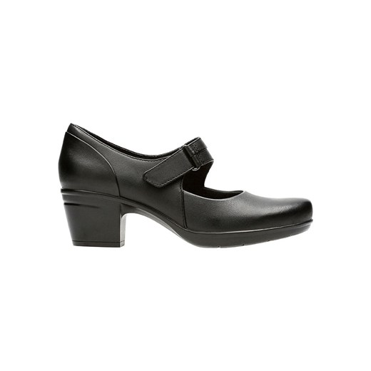 Clarks Skórzane czółenka &quot;Emslie Lulin&quot; w kolorze czarnym ze sklepu Limango Polska w kategorii Czółenka - zdjęcie 186527225