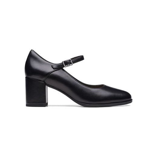 Clarks Skórzane czółenka &quot;Freva 55&quot; w kolorze czarnym ze sklepu Limango Polska w kategorii Czółenka - zdjęcie 186527239