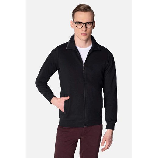 BLUZA DABO ROZPINANY CZERŃ ze sklepu Recman w kategorii Bluzy męskie - zdjęcie 186528058