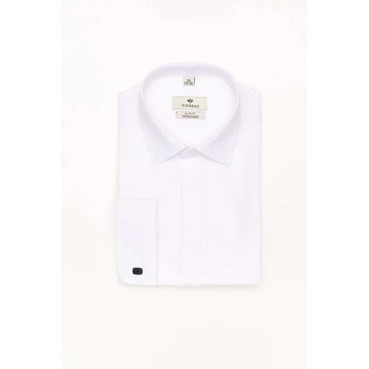 KOSZULA WINCASS 2739 SP SLIM FIT BIAŁY ze sklepu Recman w kategorii Koszule męskie - zdjęcie 186528675
