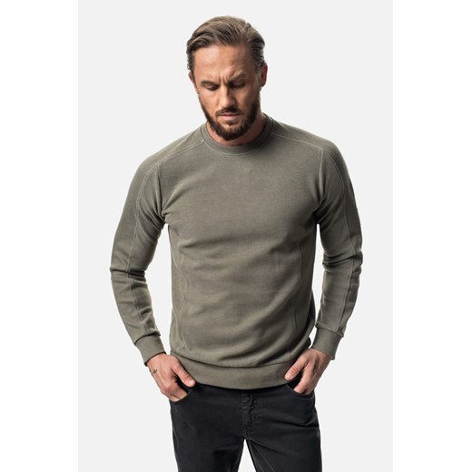 BLUZA CREW Z OKRĄGŁYM DEKOLTEM O ze sklepu Recman w kategorii Bluzy męskie - zdjęcie 186528946