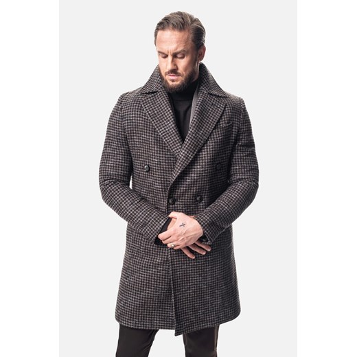 PŁASZCZ ISOLA BEŻ ze sklepu Recman w kategorii Płaszcze męskie - zdjęcie 186529029