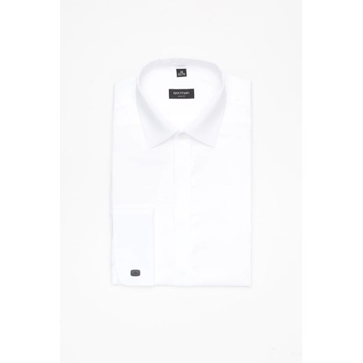 KOSZULA SAVERNE 3623 SP SLIM FIT BIAŁY ze sklepu Recman w kategorii Koszule męskie - zdjęcie 186529139