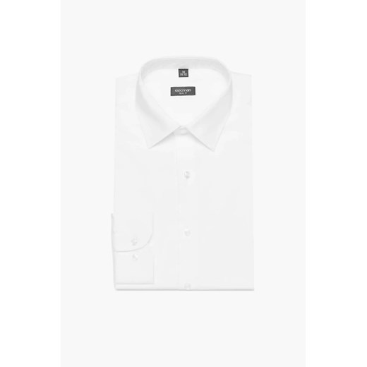 KOSZULA VERSONE 3150M DŁUGI RĘKAW SLIM FIT BIAŁY ze sklepu Recman w kategorii Koszule męskie - zdjęcie 186529198