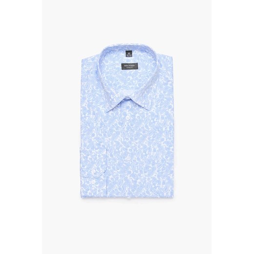 KOSZULA COLINE 3161D DŁUGI RĘKAW CUSTOM FIT BIAŁY ze sklepu Recman w kategorii Koszule męskie - zdjęcie 186529347