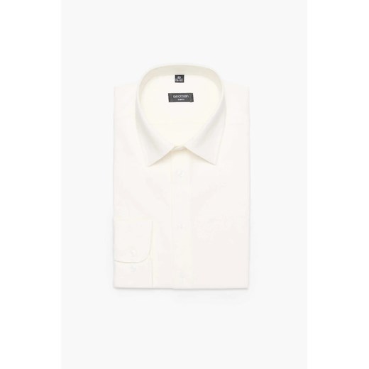 KOSZULA CORSINI 3165D DŁUGI RĘKAW SLIM FIT BIAŁY ze sklepu Recman w kategorii Koszule męskie - zdjęcie 186529359