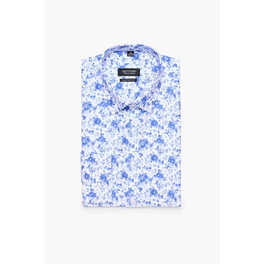 KOSZULA COLINE 3154T DŁUGI RĘKAW CUSTOM FIT NIEBIESKI - id: 12005181 - marki Recman - 186529388 KOSZULA COLINE 3154T DŁUGI RĘKAW CUSTOM FIT NIEBIESKI ze sklepu Recman w kategorii Koszule męskie - zdjęcie 186529388