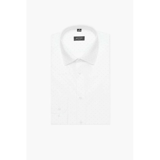 KOSZULA COLINE 3171T DŁUGI RĘKAW SLIM FIT BIAŁY ze sklepu Recman w kategorii Koszule męskie - zdjęcie 186529546