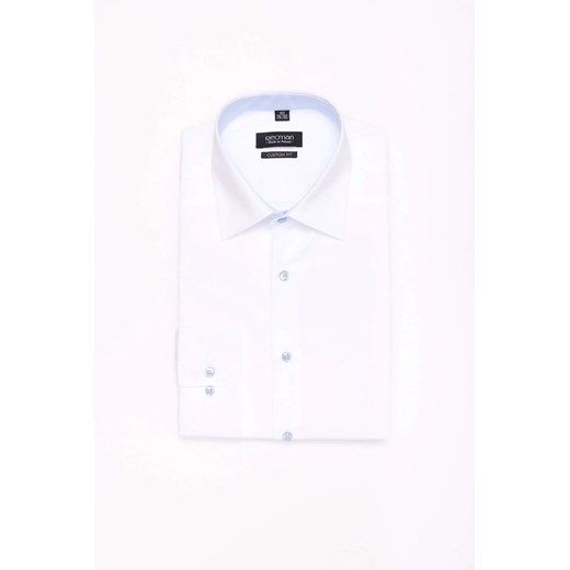 KOSZULA BEXLEY 3130E DŁUGI RĘKAW CUSTOM FIT BIAŁY ze sklepu Recman w kategorii Koszule męskie - zdjęcie 186529616