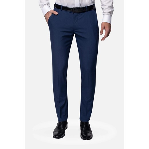 SPODNIE FERIA 316 NIEBIESKI ze sklepu Recman w kategorii Spodnie męskie - zdjęcie 186529778