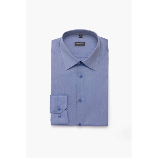 KOSZULA CORSINI 3184D DŁUGI RĘKAW CUSTOM FIT GRANAT ze sklepu Recman w kategorii Koszule męskie - zdjęcie 186529878