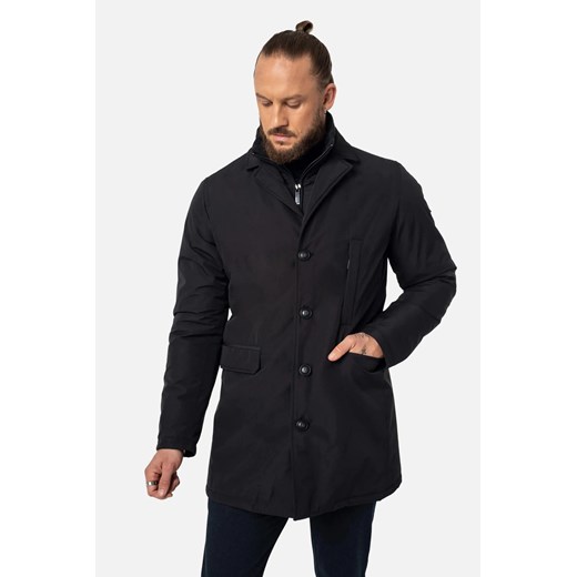PŁASZCZ CELLE CZERŃ ze sklepu Recman w kategorii Płaszcze męskie - zdjęcie 186529965