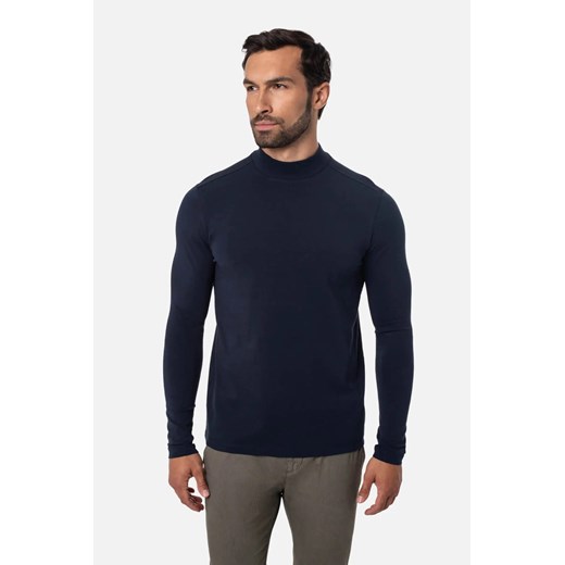 BLUZA ALDEA GOLF GRANAT ze sklepu Recman w kategorii Bluzy męskie - zdjęcie 186530205