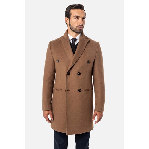 PŁASZCZ WINCENT KAMEL ze sklepu Recman w kategorii Płaszcze męskie - zdjęcie 186530296