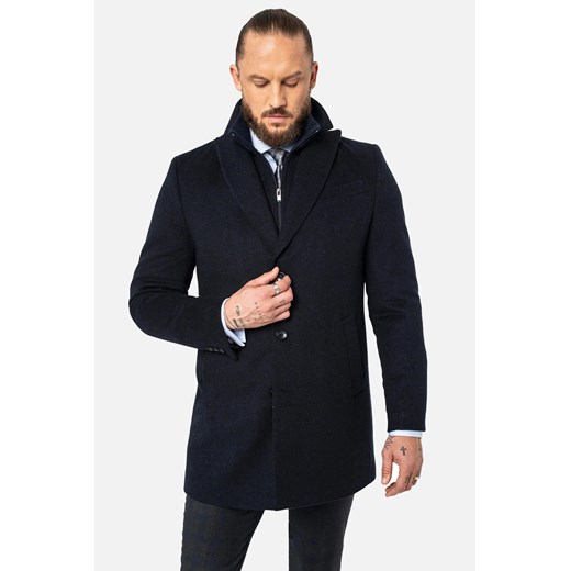 PŁASZCZ VITORES GRANAT ze sklepu Recman w kategorii Płaszcze męskie - zdjęcie 186530309