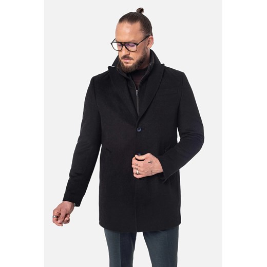 PŁASZCZ VITORES BRĄZ ze sklepu Recman w kategorii Płaszcze męskie - zdjęcie 186530318