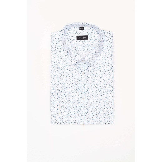 KOSZULA COLINE 3214T DŁUGI RĘKAW SLIM FIT BIAŁY ze sklepu Recman w kategorii Koszule męskie - zdjęcie 186530348