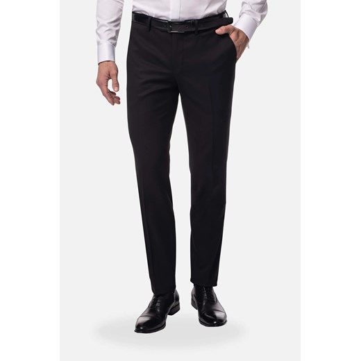 SPODNIE DAVALO 318 CZERŃ ze sklepu Recman w kategorii Spodnie męskie - zdjęcie 186530655