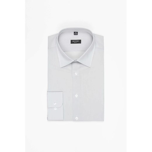 KOSZULA VERSONE 3233D DŁUGI RĘKAW SLIM FIT ZIELONA ze sklepu Recman w kategorii Koszule męskie - zdjęcie 186530796