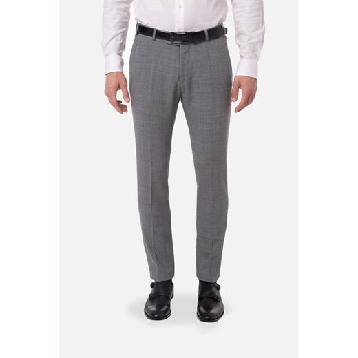 SPODNIE CLASSIC OLMINI 318 SZARE Z WEŁNĄ ze sklepu Recman w kategorii Spodnie męskie - zdjęcie 186530985