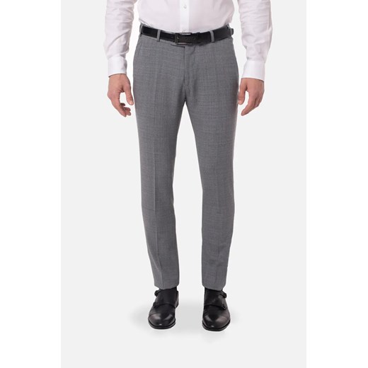 SPODNIE CLASSIC OLMINI 316 SZARE Z WEŁNĄ ze sklepu Recman w kategorii Spodnie męskie - zdjęcie 186530986