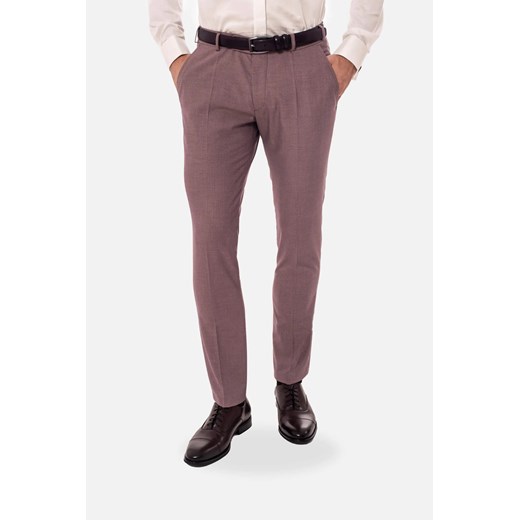 SPODNIE CLASSIC ROTIE 318 RÓŻOWE ze sklepu Recman w kategorii Spodnie męskie - zdjęcie 186531219