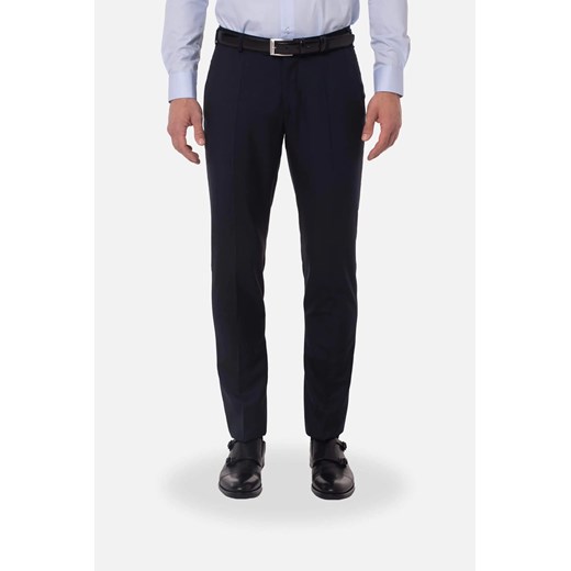 SPODNIE WINDIGO 318 GRANATOWE Z WEŁNĄ ze sklepu Recman w kategorii Spodnie męskie - zdjęcie 186531408