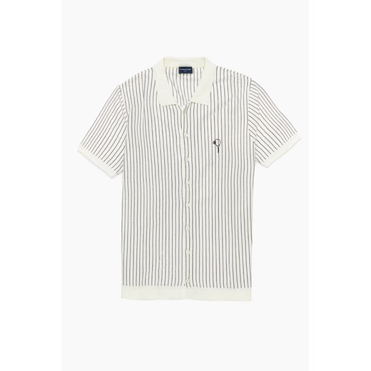 KOSZULKA POLO TENNIS CLUB 012 ECRU Z WISKOZY ze sklepu Recman w kategorii T-shirty męskie - zdjęcie 186531448