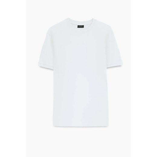 T SHIRT MORAND BIAŁY Z BAWEŁNY ze sklepu Recman w kategorii T-shirty męskie - zdjęcie 186533049